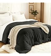 Easthome Comforters Queen Size, All Season Quilted Bed Comforter, Ultra-Soft Down Alternative Duv...