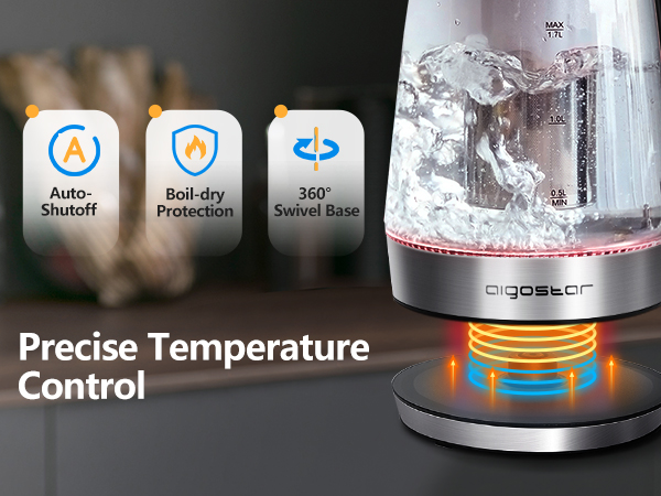 Electric Kettle Temperature Control water heater electric teapot electric tea kettle water boiler