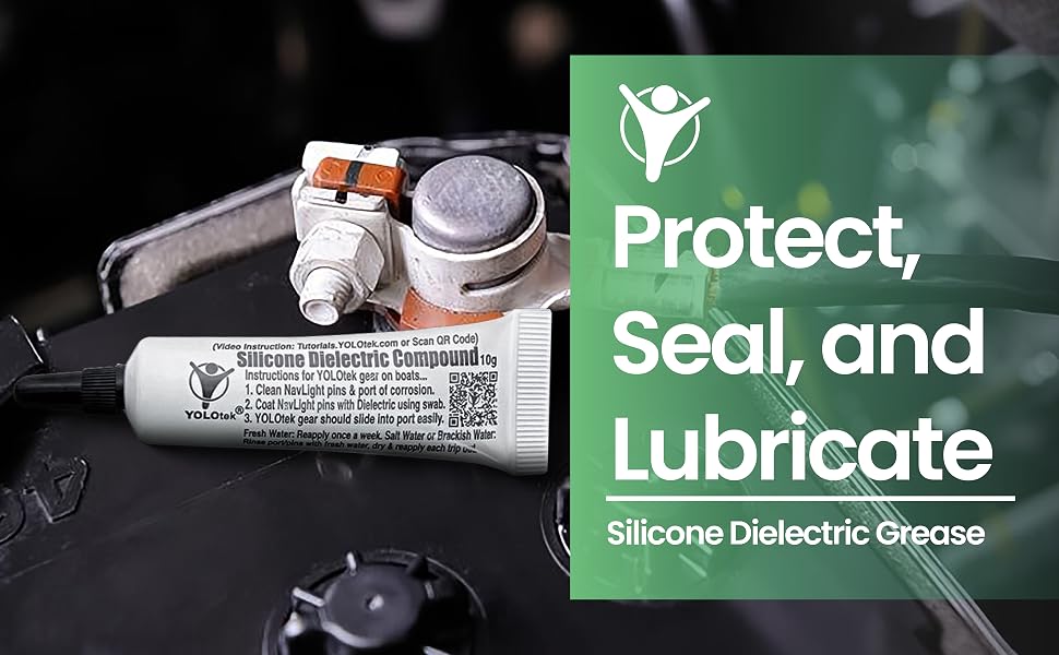 bujías grasa conectores eléctricos silicona terminales de batería tubo lubricante dieléctrico