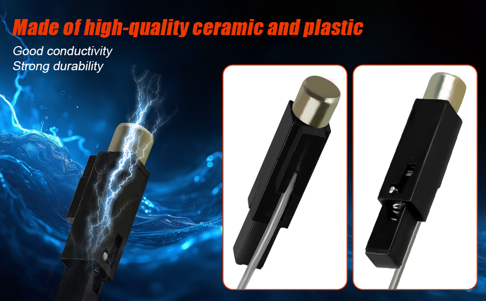 EMIHO 5Pcs Piezoelectric Fire Wire Copper Cap