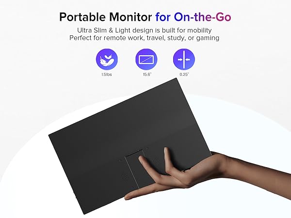 travel monitor for laptop