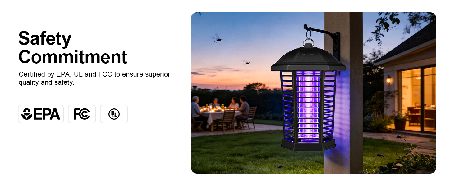 WowCatch Bug Zapper Outdoor
