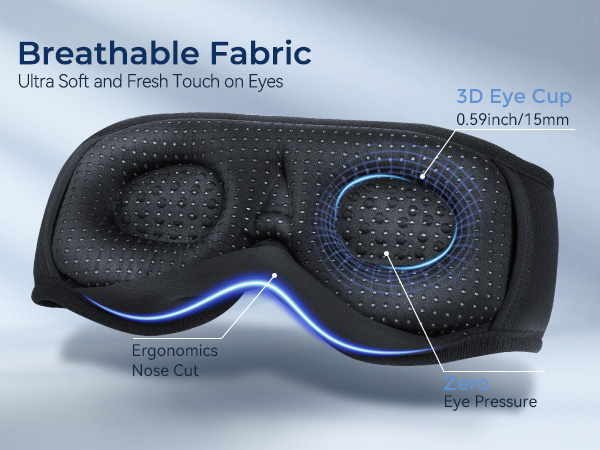 Bluetooth Sleep Eye Mask for Smart Relaxation