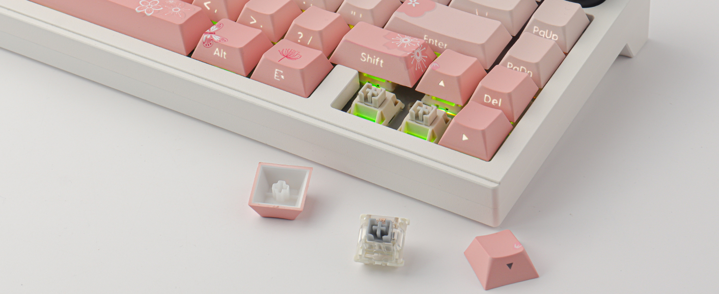side printed keycap set