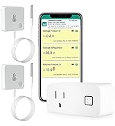 MOCREO ST5 WiFi Freezer Thermometer Alarm, Email Alert, App Notification, Data Logging Export, No...