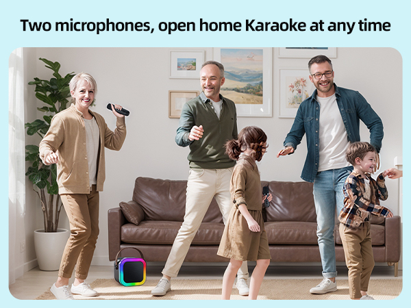 karaoke machine