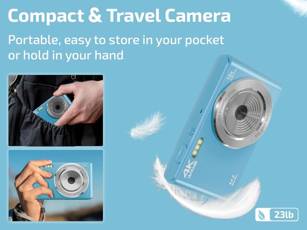 portable camera easy to carry travel camera