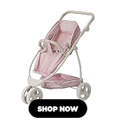 Polka Dots Princess 2-in-1 Baby Doll Stroller