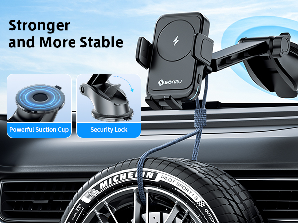 phone charger holder for car