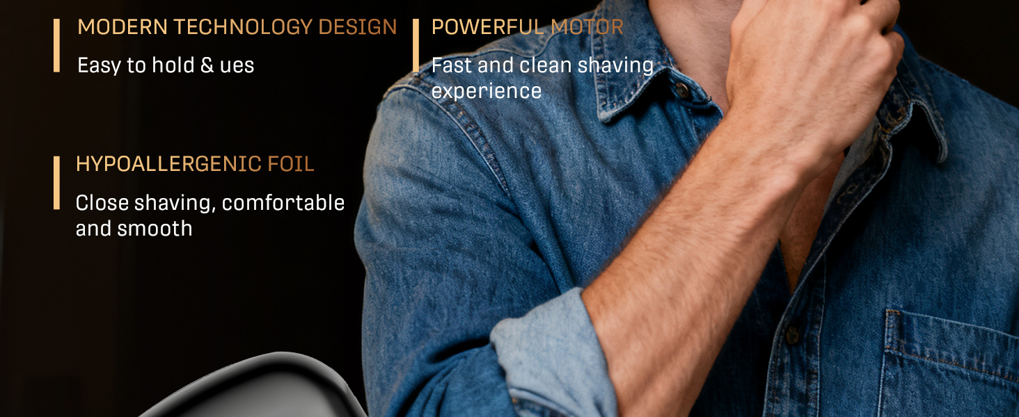 electric foil shavers for men