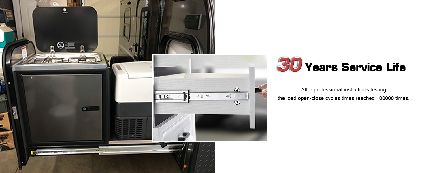 200 Lb Heavy Duty Drawer Slides