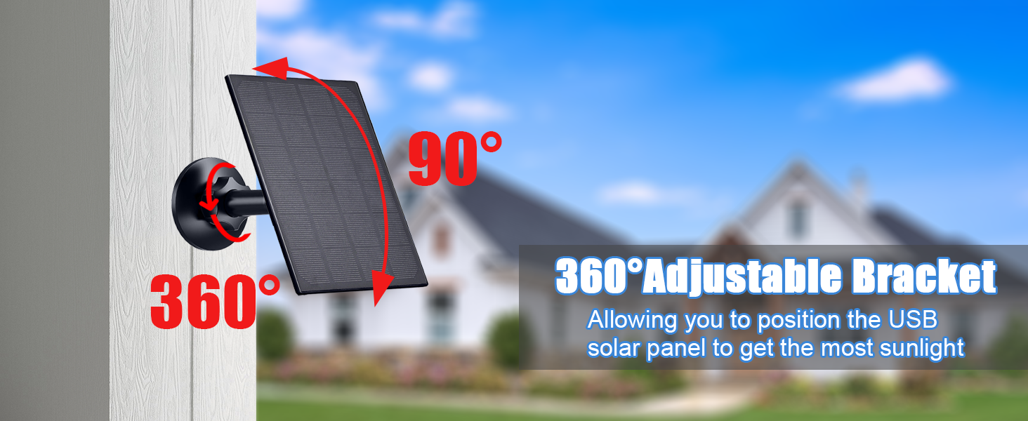 camera solar panel