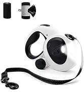 LULUPET 16Ft Retractable Dog Leash with LED Light, Heavy Duty Dog Leash for Small, Medium &amp; Large...