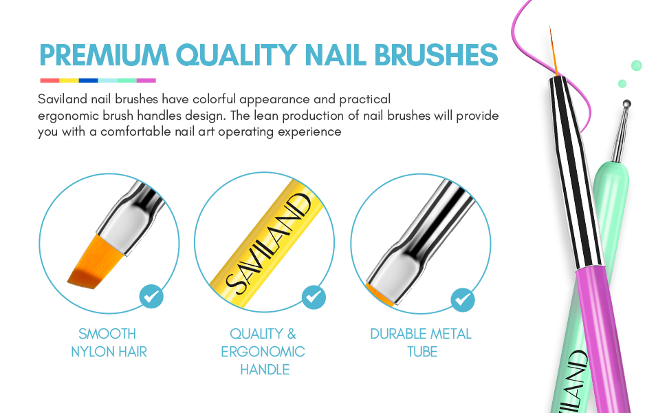 nail art brushes