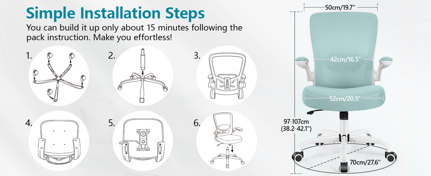 simple installation steps