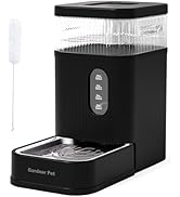 Garnder Pet Automatic Dog Water Dispenser Gravity Waterer with Stainless Steel Bowl Water Dispens...