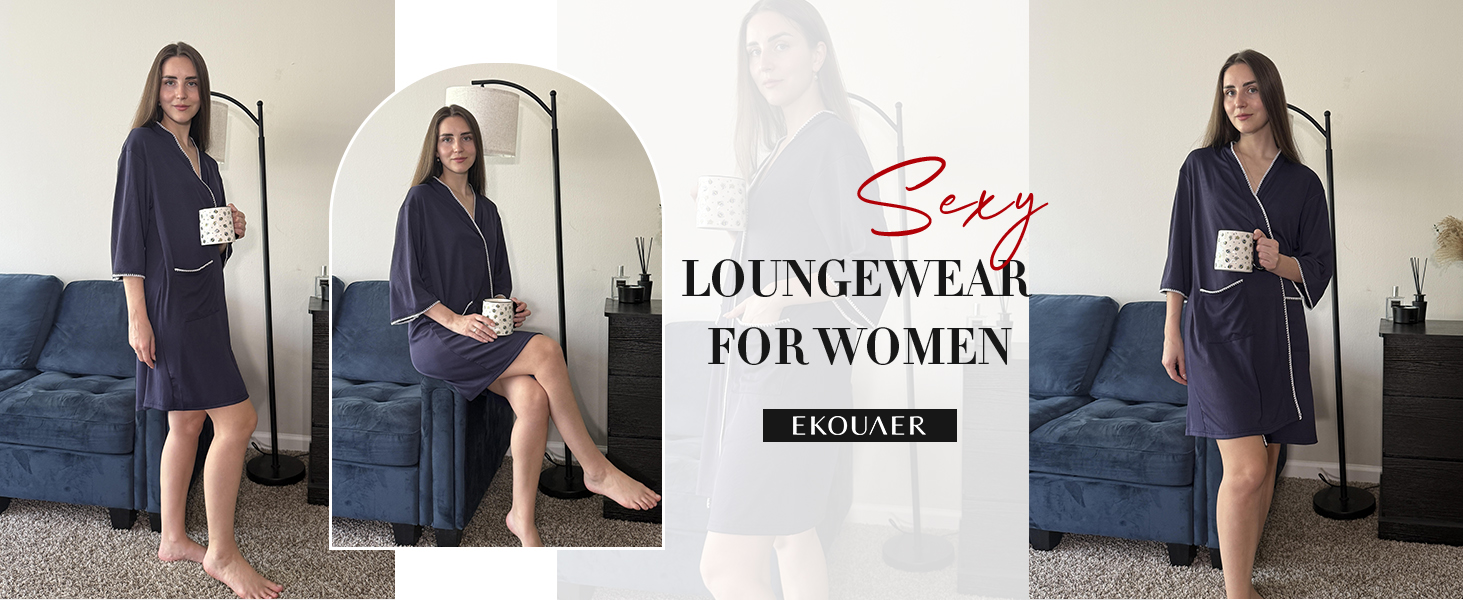 short robes for women