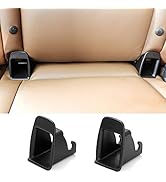 Shkalacar ISOFIX Interface Belt Latch Guide, 2 Pcs Car Seat ISOFIX Interface Buckle Fixed Guide G...