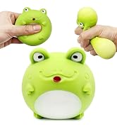 Frog Squishy Fidget Toys Stress Balls for Kids (1PCS) Autism Sensory Toys Squishy Stress Ball Fid...