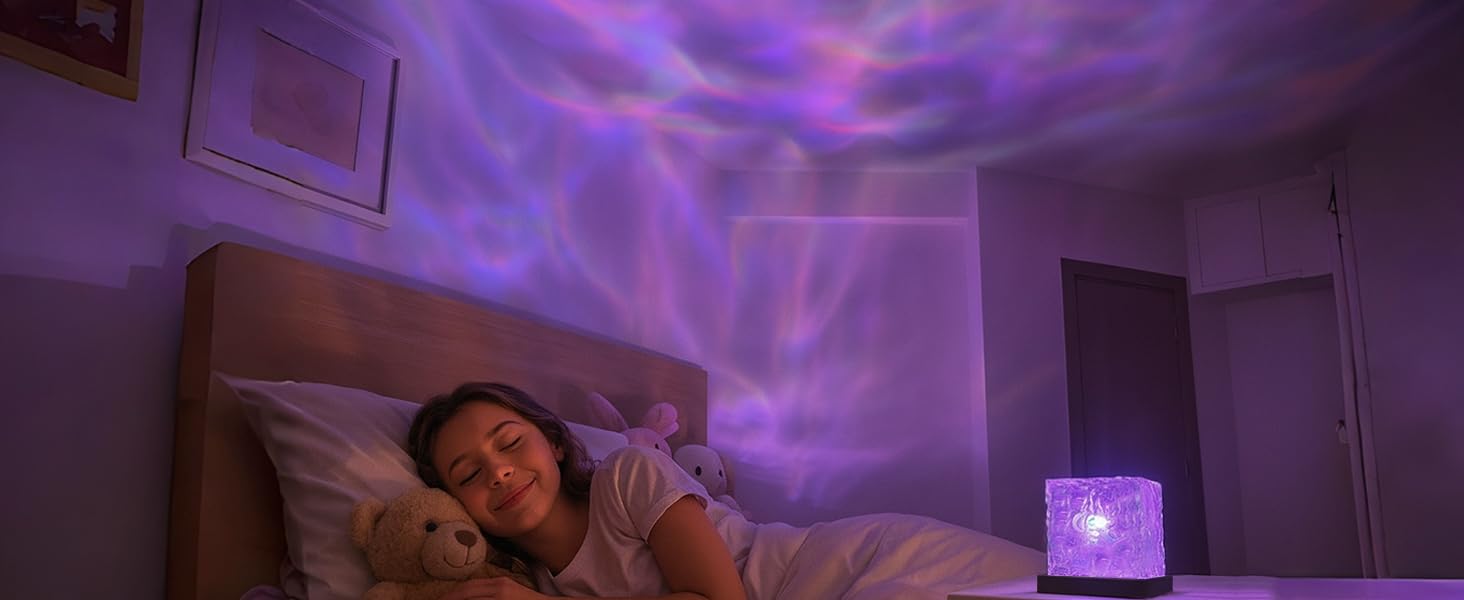 ocean wave projector light rechargeable