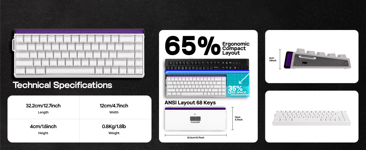 Wired Magnetic Gaming Keyboard