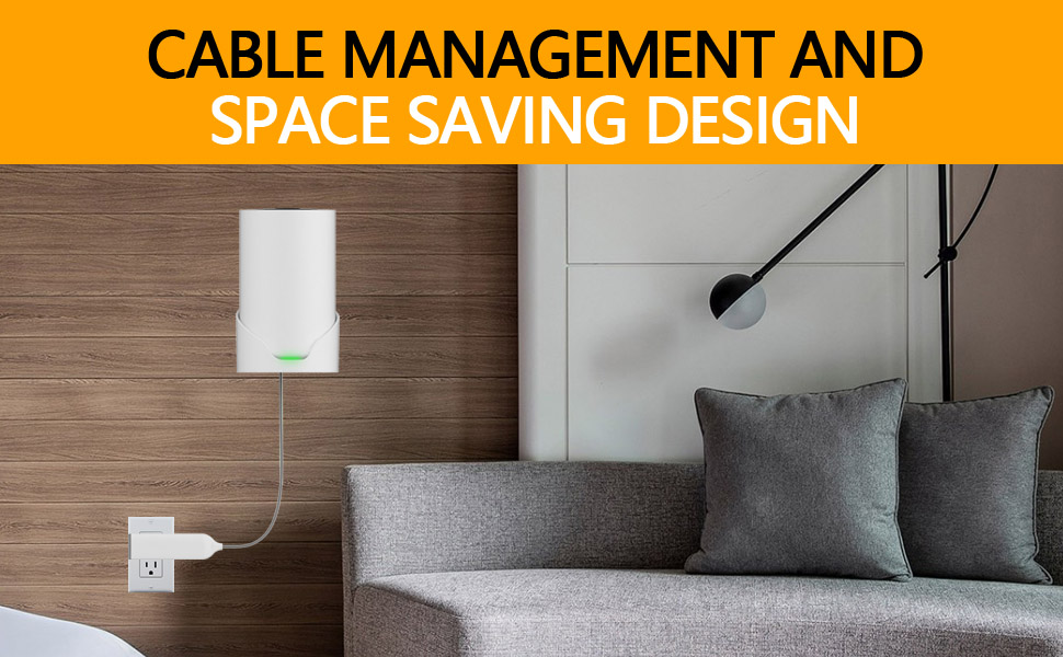 Wall Mount for TP-Link Deco X68/XE75/XE75 Pro AX5400 Whole Home Mesh Wi-Fi 6 System