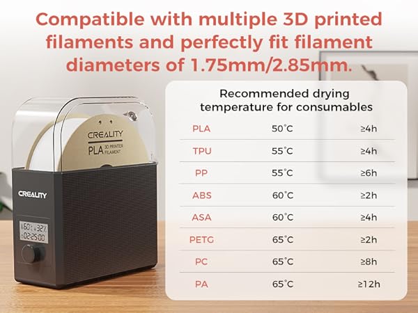filament dehydrator