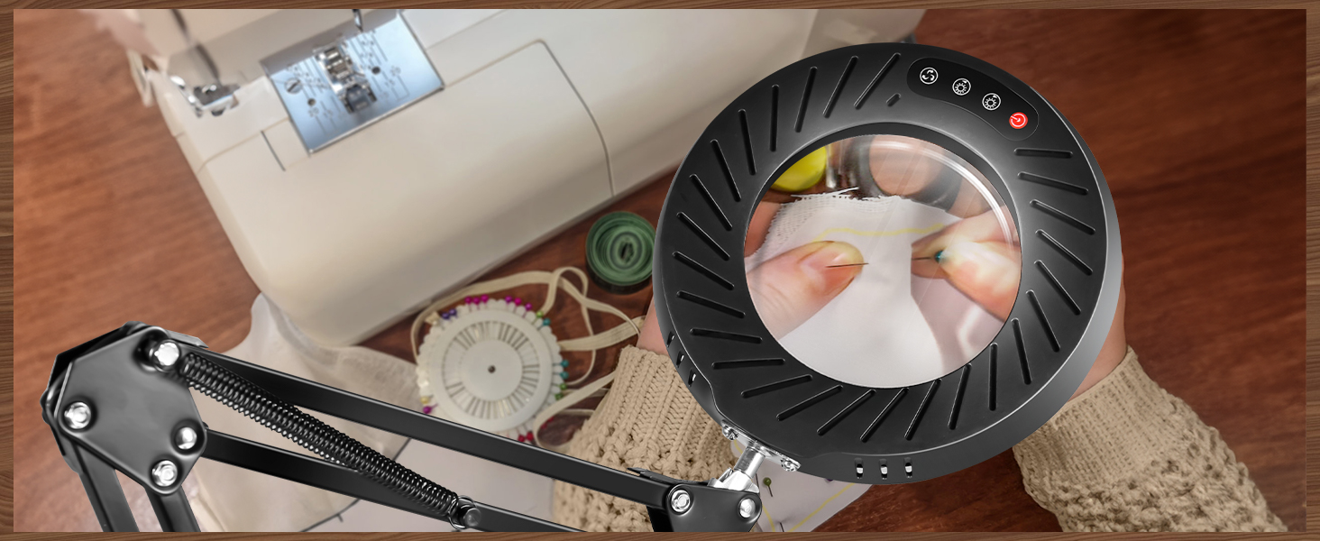 Magnifying Glass with Light