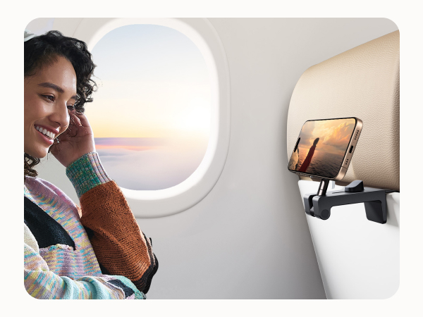 phone holder for airplane
