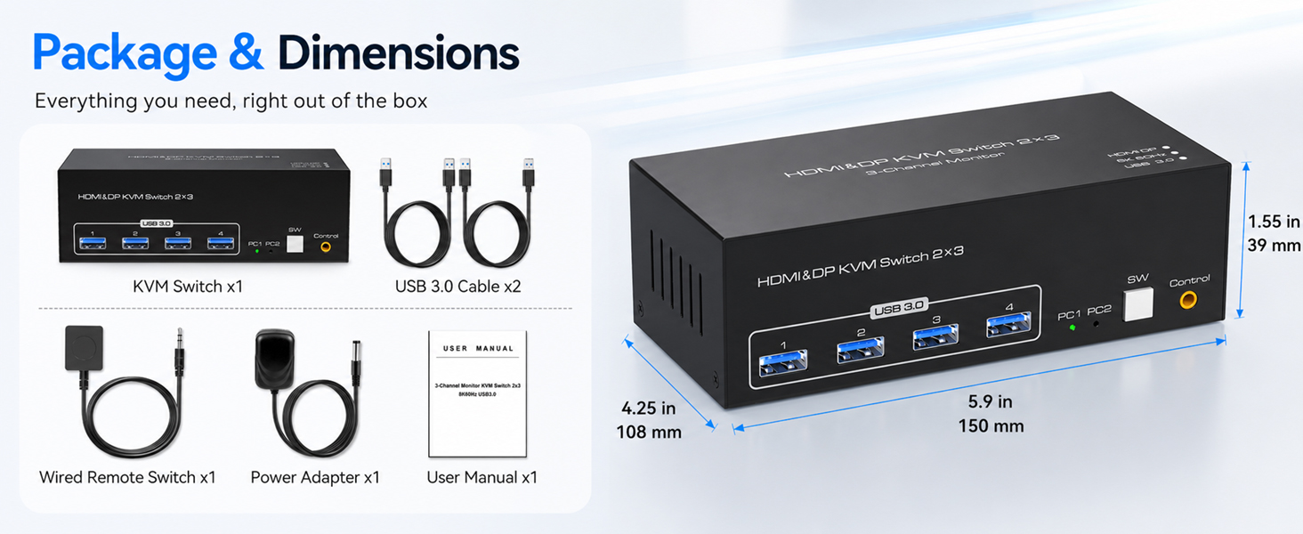 Package &amp;amp; Dimensions
