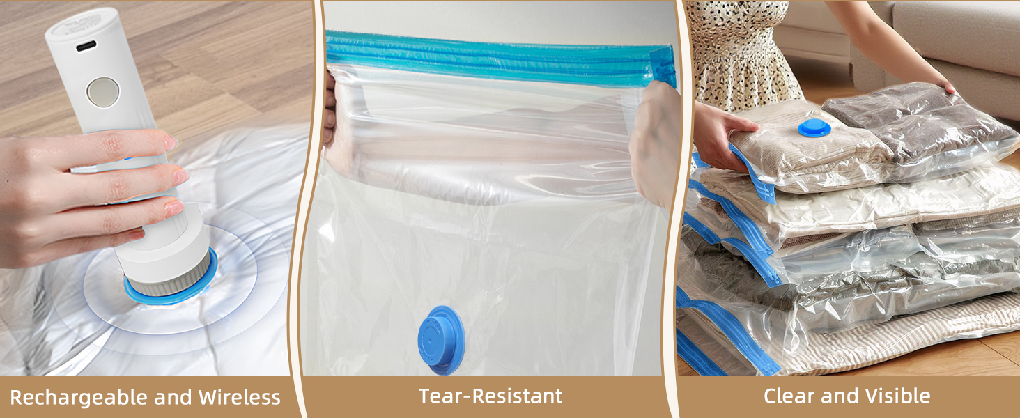 vacuum travel bags with pump
