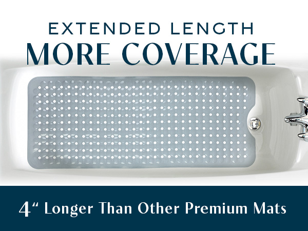 non-slip bathmat extra long, anti slip, grip