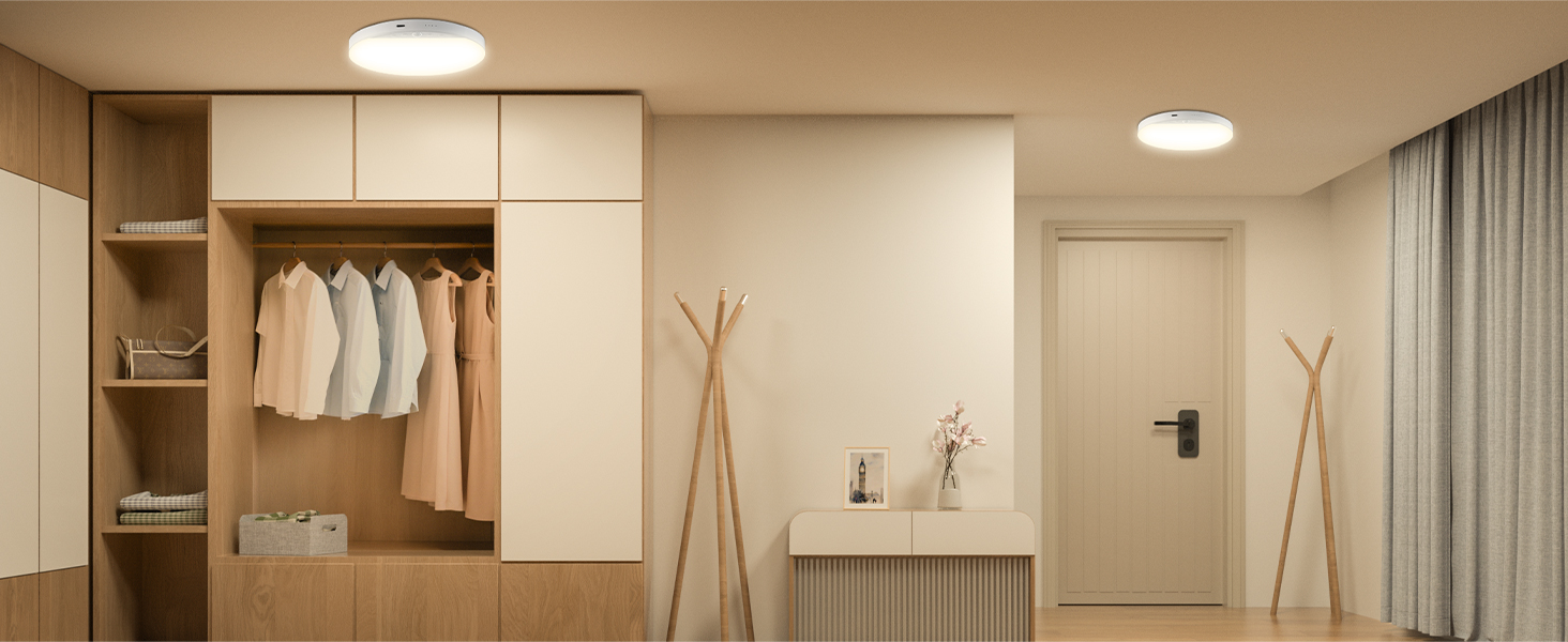 closet lights motion sensored