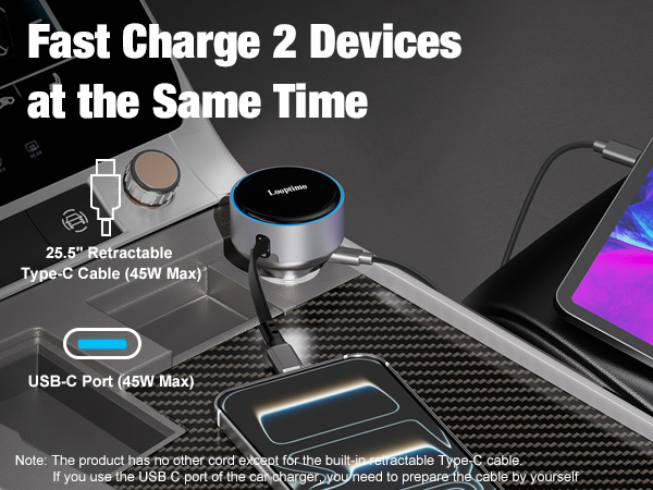 Fast Charging for 2 Devices