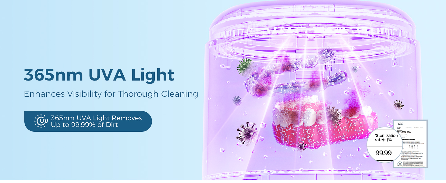 45khz ultrasonic retainer cleaner machine lory delight dental ultrasonic cleaner