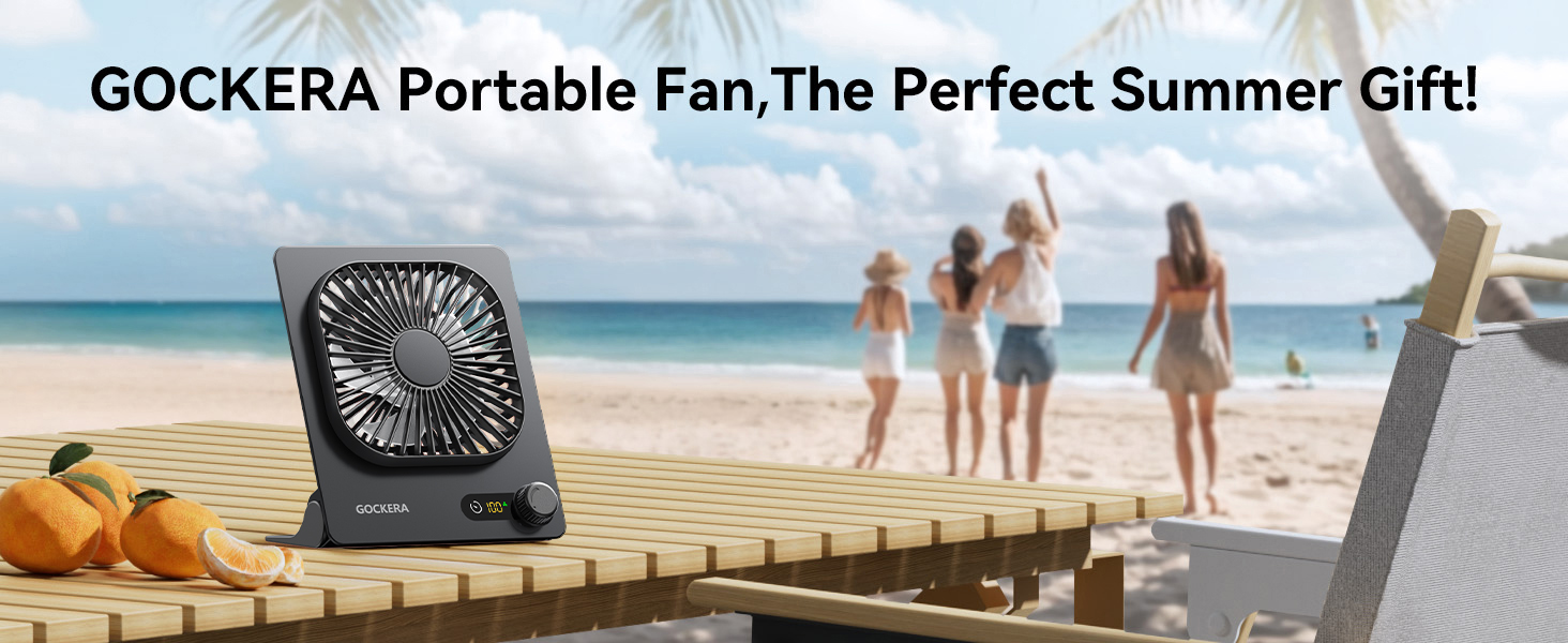 portable desk fan