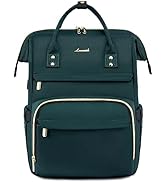 LOVEVOOK Laptop Backpack Women Teacher Backpack Nurse Bags, 15.6 Inch Womens Work Backpack Purse ...