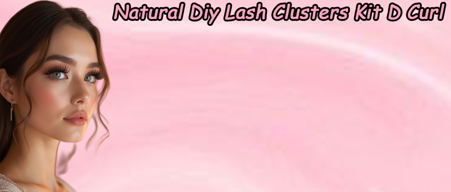 Natural Diy Lash Clusters Kit D Curl