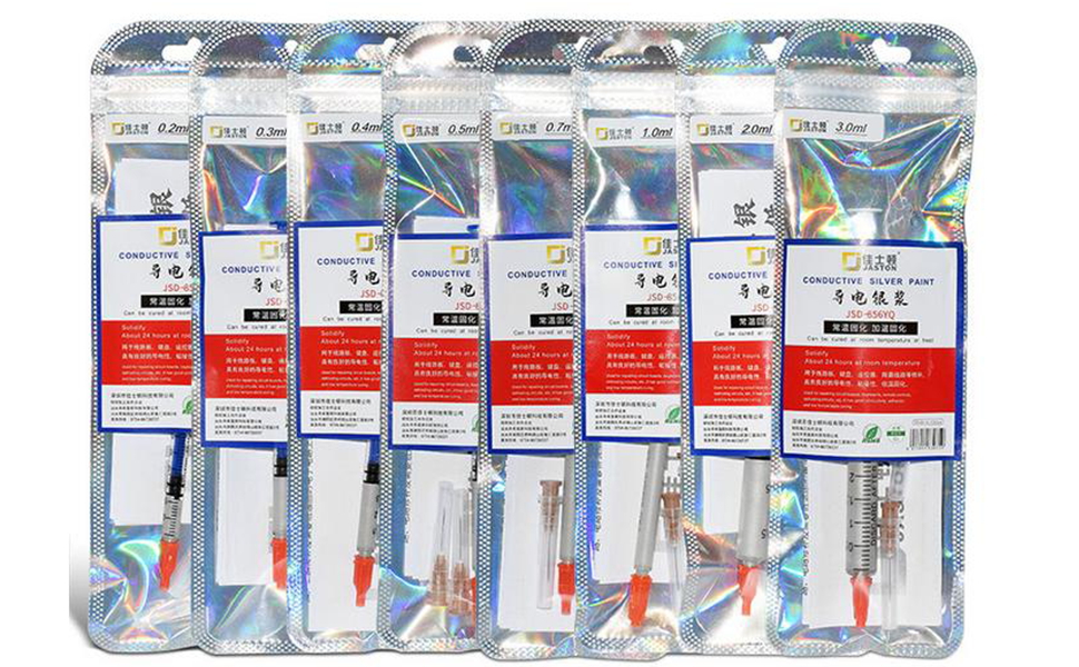 0.5 ML Silver Conductive Paste Adhesive Paint Electronic Soldering Welding Tool