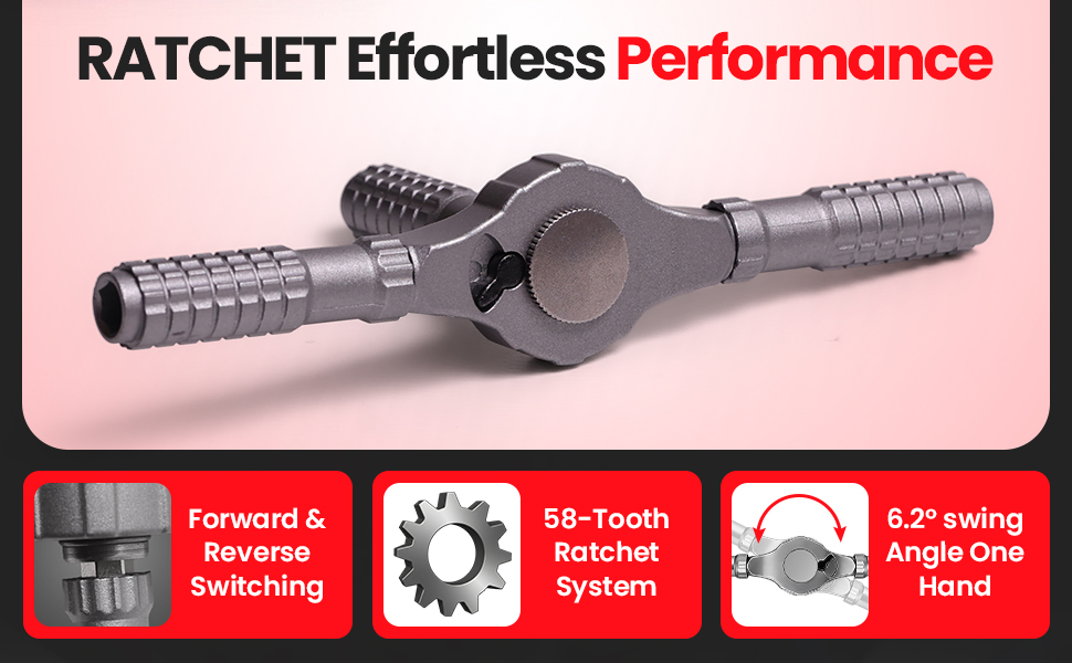 66 in 1 Magnetic Ratchet Screwdriver