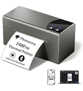 Phomemo Thermal Label Printer with Ethernet &amp; Bluetooth Connectivity | 150mm/s Speed Wiress Therm...