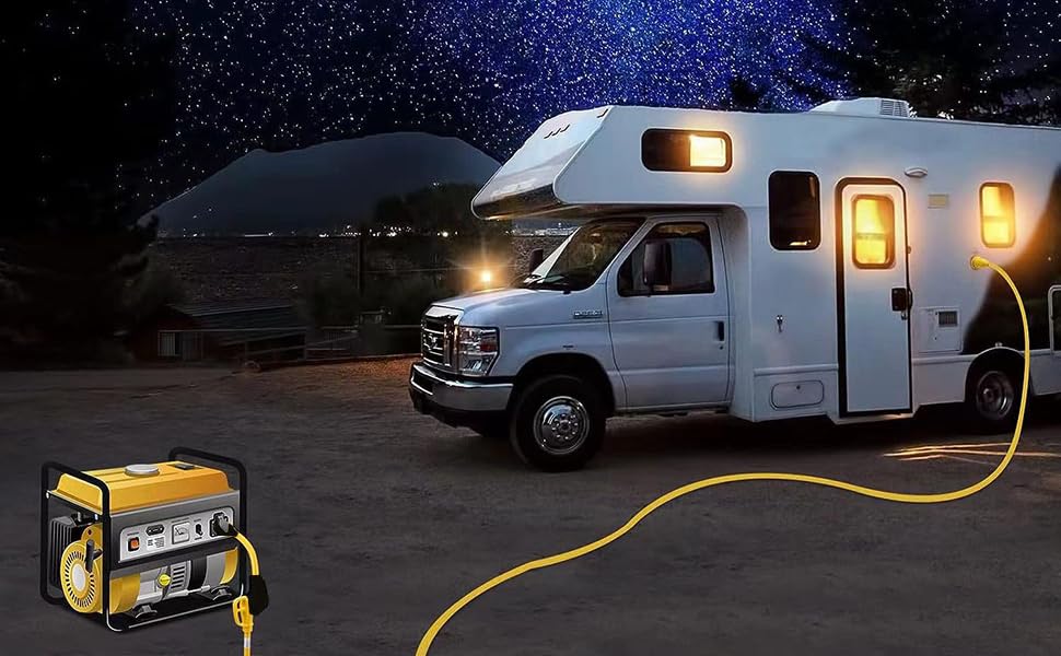 12AWG Heavy Duty Extender AC Plug Adapter