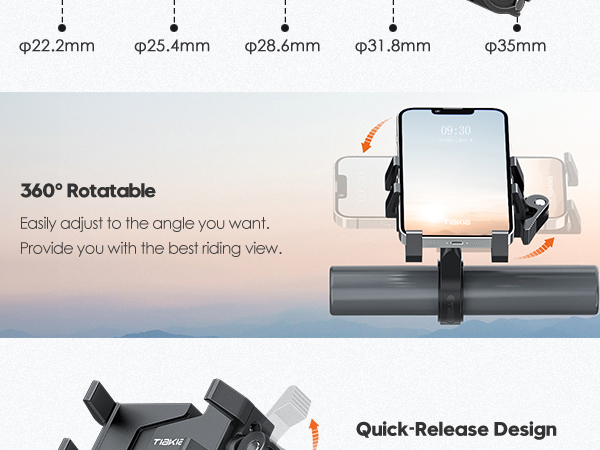 Cell Phone Holder for Bike