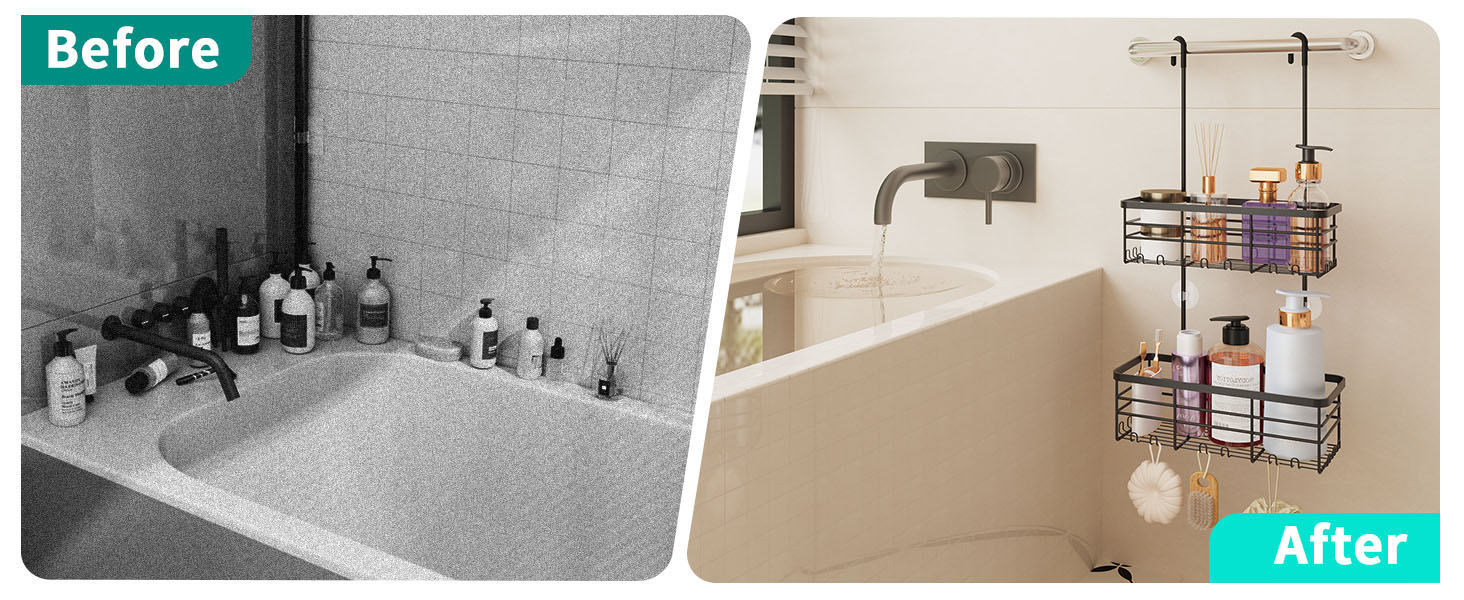 shower caddy hanging