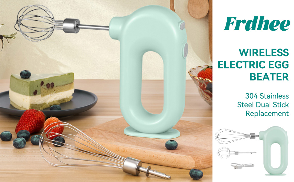 4 Speed Electric Hand Mixer Electric Whisk Egg Beater
