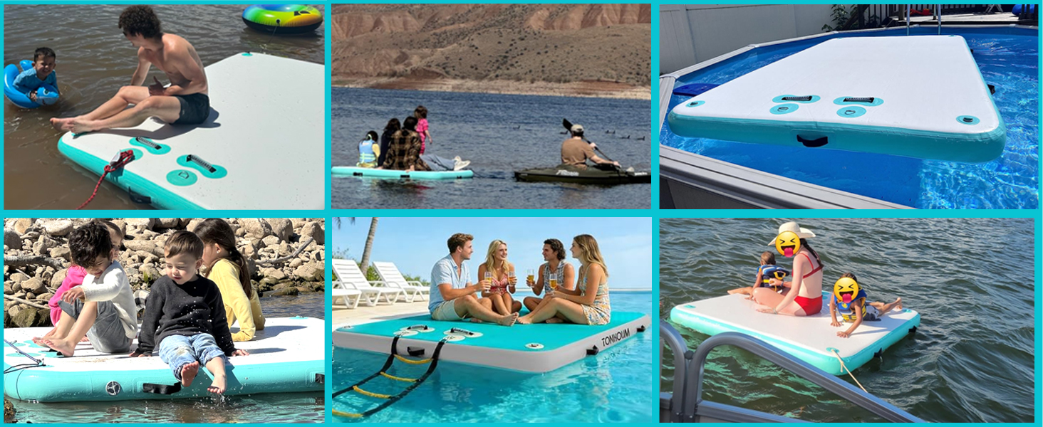 inflatable dock