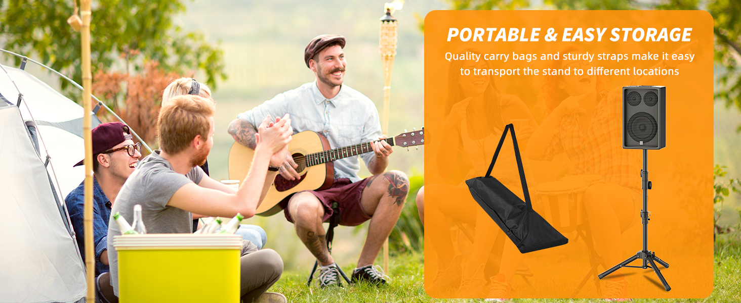 adjustable speaker stand