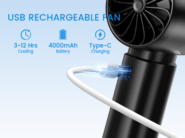 rechargeable fan