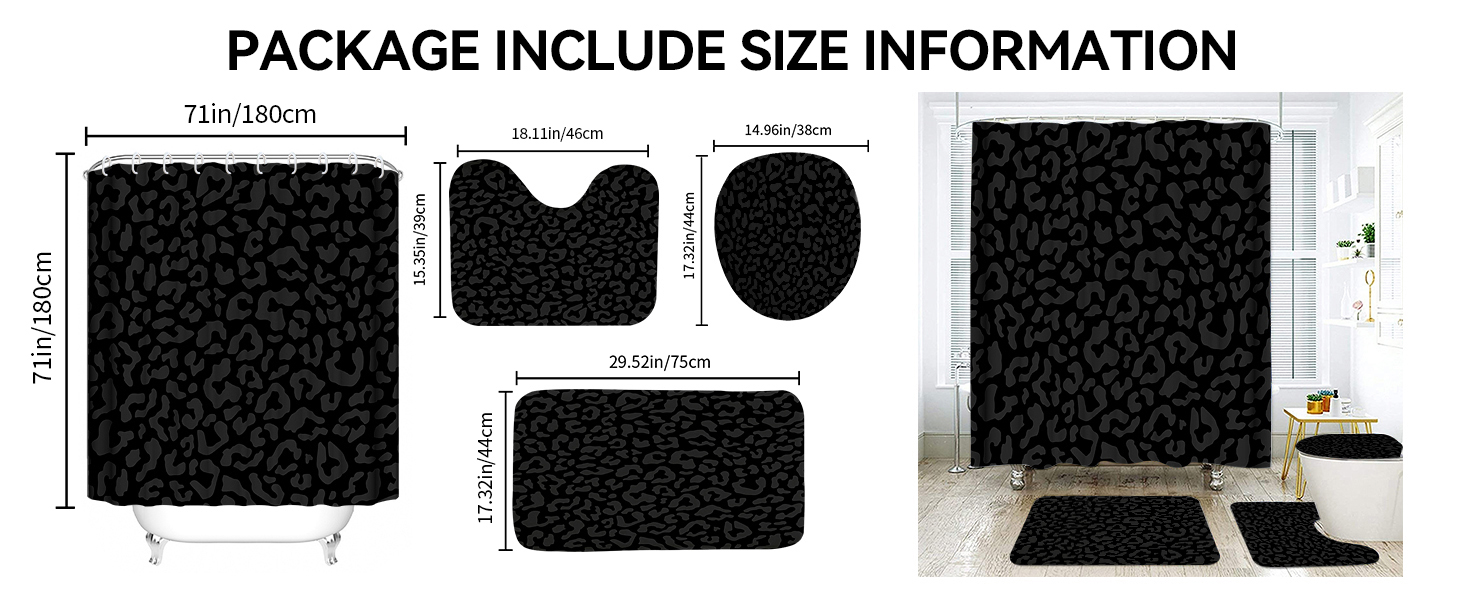 shower curtain sets for bathroom