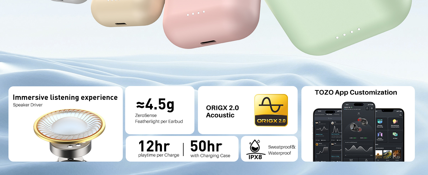 TOZO T6 Wireless Ear Buds